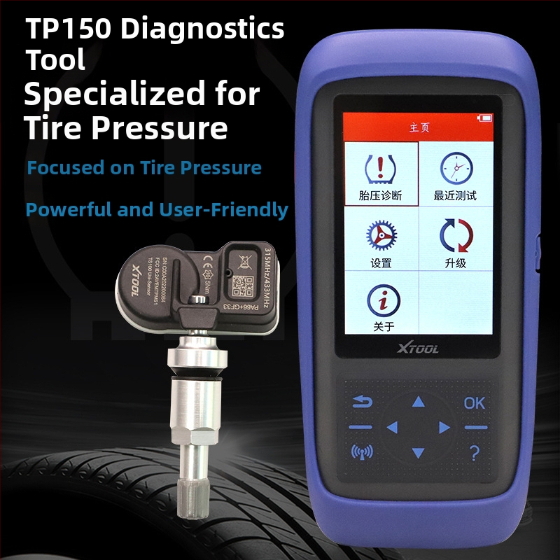 Langren TP150 Unealtă pentru activarea, potrivirea și resetarea senzorului de presiune a pneurilor pentru programarea TPMS