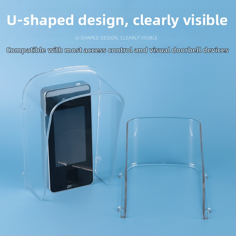 Xface600 ochranný kryt proti dažďu pre vonkajší systém rozpoznávania tváre (U200) – 1000 pamäť, USB/IP/COM, 315 MHz, identifikácia odtlačkov prstov