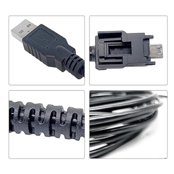 Cummins Inline 7 dijagnostički kabel za Nexiq USB Link 2, model 3404032 USB