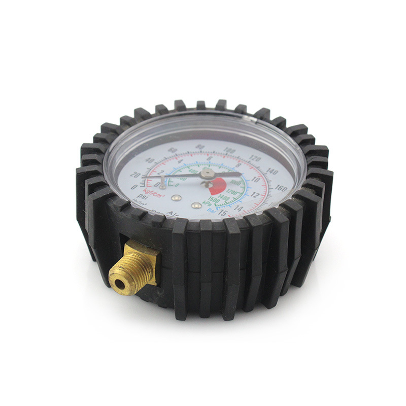 Manometar za tlak u pneumatikama automobila, model Y60 radial, radijalni navoj, raspon mjerenja 0–16 kg, točnost 1.0/1.6/2.5