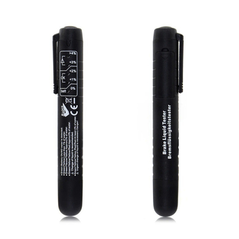 Creion tester pentru lichidul de frână cu 5 LED DOT3/4/5 – detector de calitate a lichidului de frână, alimentare 12V, interval de lucru -30°C până la 50°C