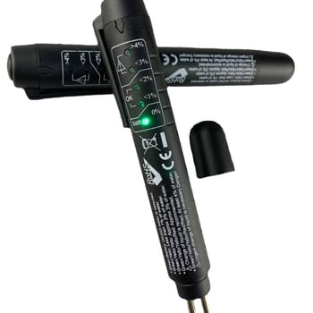 Creion tester pentru lichidul de frână cu 5 LED DOT3/4/5 – detector de calitate a lichidului de frână, alimentare 12V, interval de lucru -30°C până la 50°C