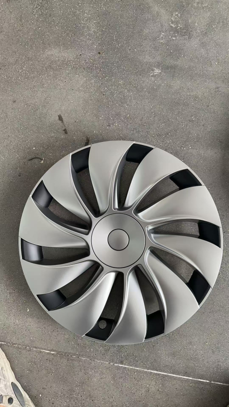 ABS κάλυμμα κέντρου τροχού 19 ιντσών για Tesla Model 3/Y — Προσαρμόσιμη προστατευτική κάλυψη σε κυκλωνικό στυλ, αντιγρατσουνιά προστασία