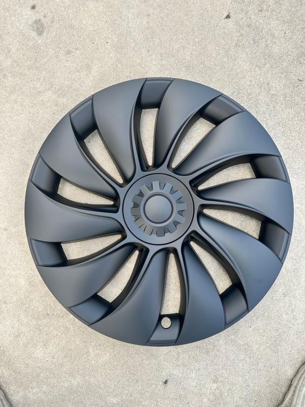 ABS κάλυμμα κέντρου τροχού 19 ιντσών για Tesla Model 3/Y — Προσαρμόσιμη προστατευτική κάλυψη σε κυκλωνικό στυλ, αντιγρατσουνιά προστασία