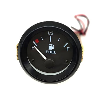 12V Οικουμενικός Μετρητής Επιπέδου Καυσίμου με Αισθητήρα Φλοτέρ για Αυτοκίνητα, Αγωνιστικά και Τροποποιημένα Οχήματα
