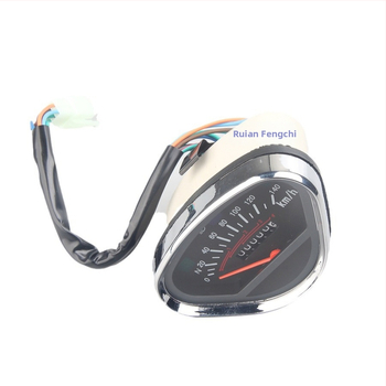 Motocyklová prístrojová jednotka: rýchlomer 0–160 km/h, tachometer do 13000 rpm; model 32580; kovový; univerzálne použitie