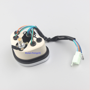 Motocyklová prístrojová jednotka: rýchlomer 0–160 km/h, tachometer do 13000 rpm; model 32580; kovový; univerzálne použitie