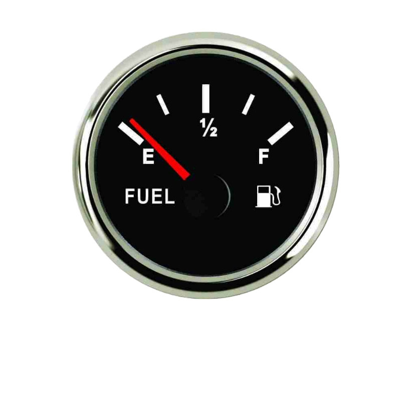 Mjerač razine goriva 12/24V – ABS kućište, signal 0–190Ω, za automobil, brod i jahtu