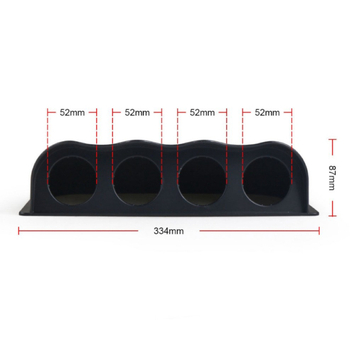 Univerzalni nosač instrumenata za 52 mm – ABS plastika, 4-otvora za montažu, model 9404, kompatibilan s 52 mm instrumentima, težina 0.46 kg