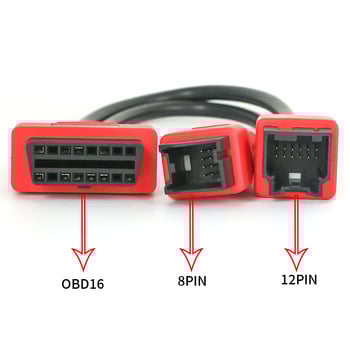 Autel MS908 Chrysler 12+8 διαγνωστικός συνδετήρας για κινητήρα, τροφοδοσία 12/24 V