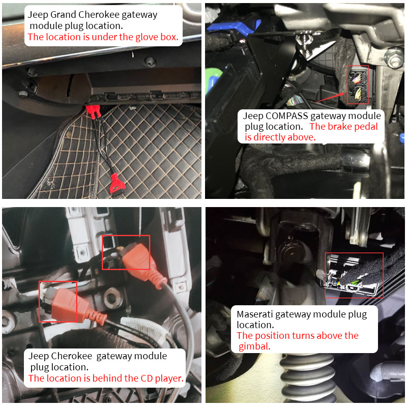 Autel MS908 Chrysler 12+8 διαγνωστικός συνδετήρας για κινητήρα, τροφοδοσία 12/24 V