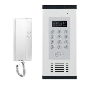 Sistem de interfon pentru ansambluri rezidențiale cu control electronic al accesului – Unitate principală cu închidere standard