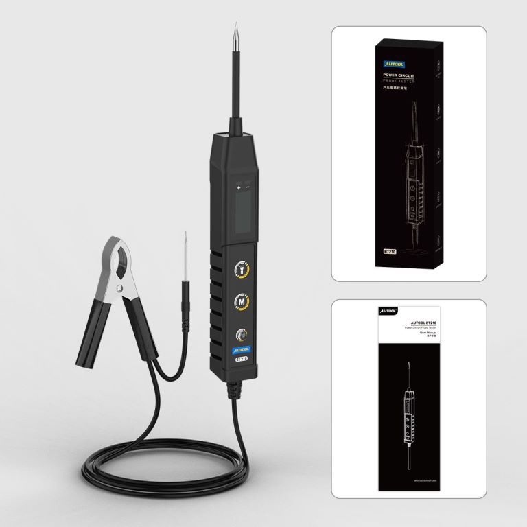 AUTOOL BT210 Detector de defecțiuni auto – Stilou pentru circuitele auto (Model BT210, Brand AUTOOL, Tip: Detector de defecțiuni auto)