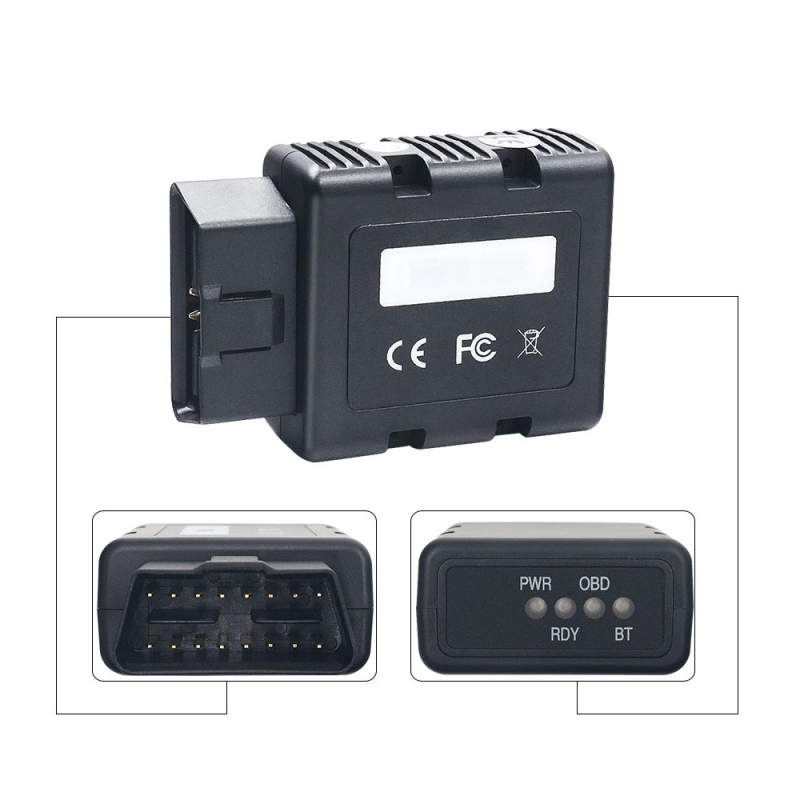 Renault COM Bluetooth auto dijagnostički alat – kompatibilan s CAN Clip, 12V, 56°C, model Renault com