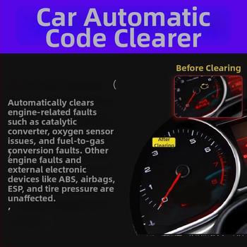 Ανιχνευτής βλαβών αυτοκινήτου, καθολικός αποκωδικοποιητής κωδικών OBD και αυτόματη αποκωδικοποίηση και εκκαθάριση κωδικών, 12-24V, μοντέλο 010, μάρκα Aer