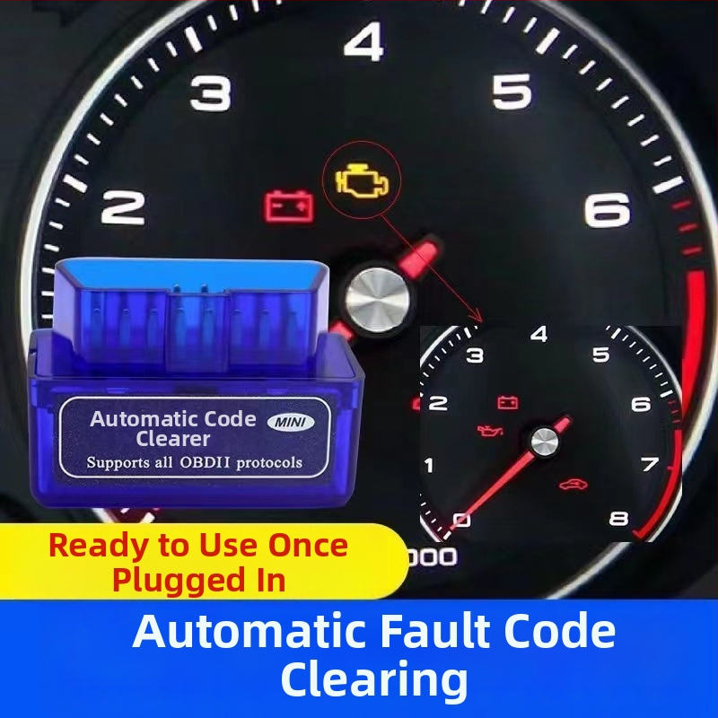 Ανιχνευτής βλαβών αυτοκινήτου, καθολικός αποκωδικοποιητής κωδικών OBD και αυτόματη αποκωδικοποίηση και εκκαθάριση κωδικών, 12-24V, μοντέλο 010, μάρκα Aer