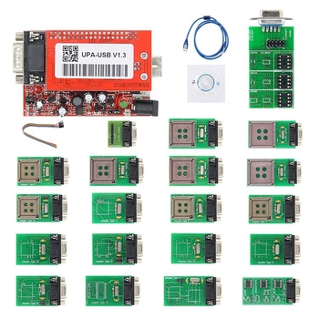 Auto ECU programer USB V2014 TA – AERMOTOR, V1.3, komplet s adapterom (12-24V, 50°C, TA)