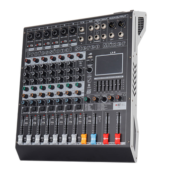 VRF LX8 Επαγγελματικός μίκτης ήχου με 8/12 καναλιών, εφέ DSP, USB και Bluetooth