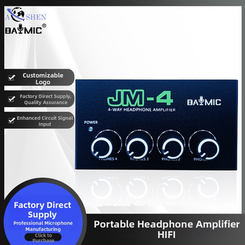JM4 Mixér – Audio stereo hub, pasívny mixér, riadiaca konzola pre živý zvuk