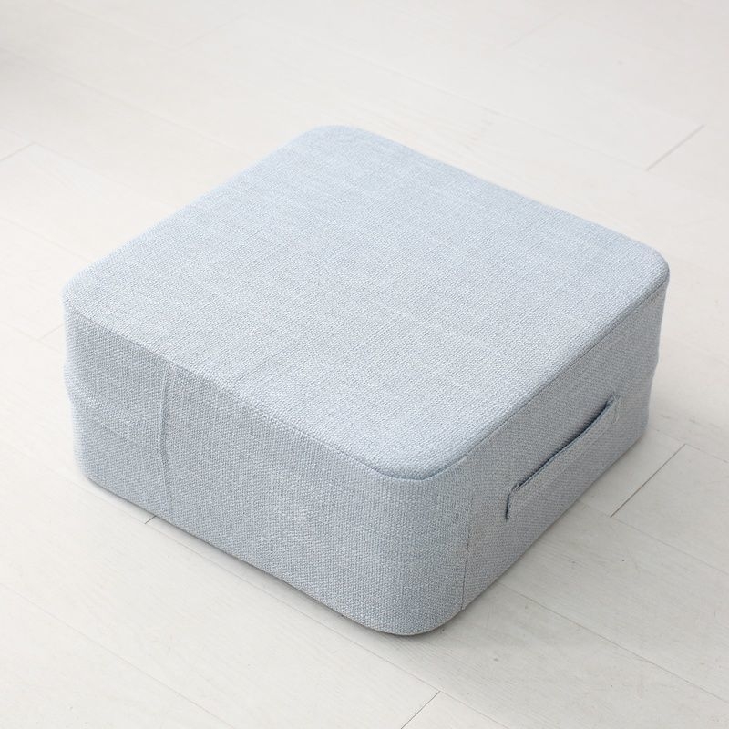 Kvadratna jastučnica za pod, s mogućnošću uklanjanja i pranja, tatami inspiriran dizajn, povećava visinu, punilo Pearl cotton, nordijski stil