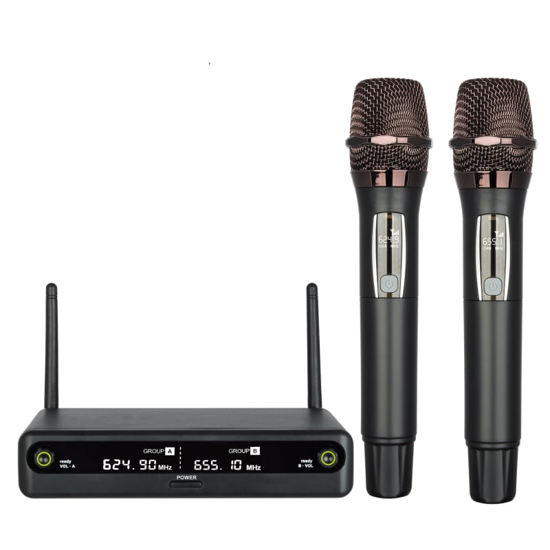Bežični mikrofon Mg-222 — lavalier, zamjenjiva baterija, Bluetooth 2.0 (Opseg frekvencija 100 Hz–20 kHz; SNR ≥70 dB; Baterija 500–800 mAh)