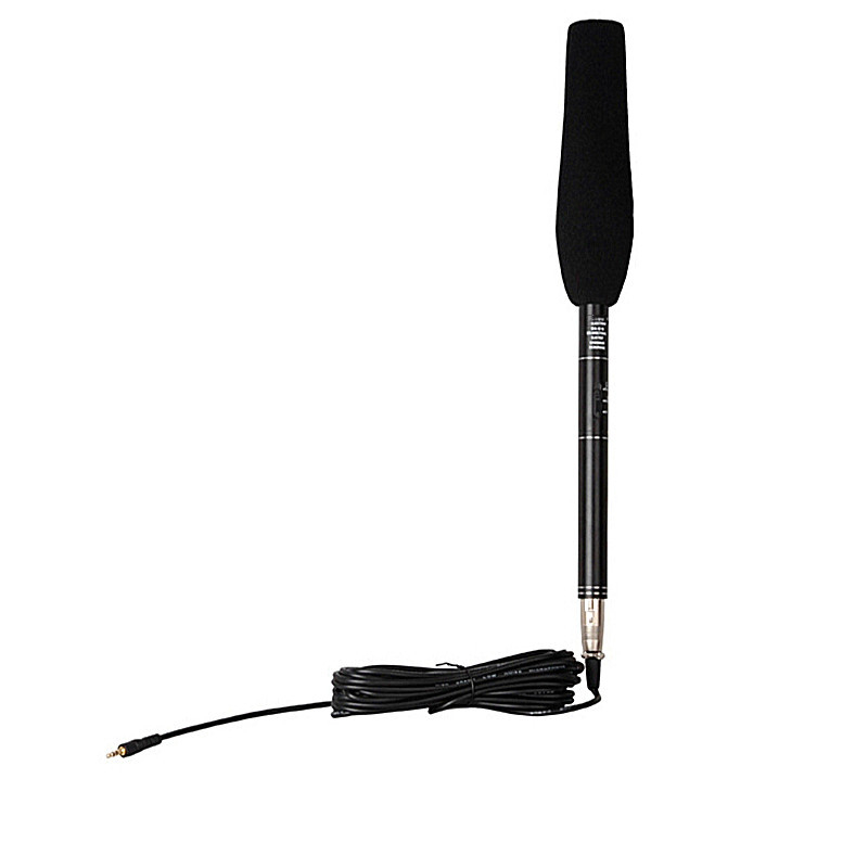 Profesionalni mikrofon za snimanje za DSLR i mobilne kamere, raspon frekvencija 40 Hz–20 kHz, SNR ≥75 dB, napajanje 3V, zamjenjiva baterija, trajanje baterije 3–6 h