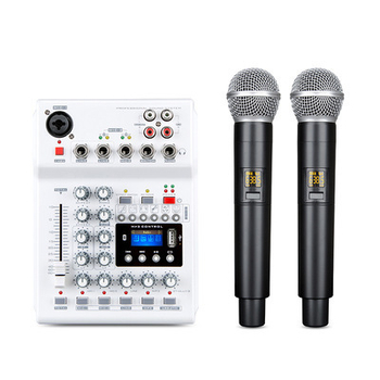 Fugue MX-08 Audio mikser s ugrađenim mikrofonom, USB i Bluetooth, 20W
