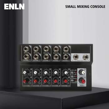 Mixer MP3 cu 10 canale pentru scenă și nunți, cu interfață audio USB