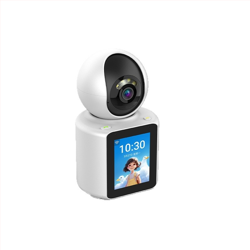 Vnútorná smart kamera so dvojcestnou videokomunikáciou, rozlíšenie 1080–1200p, Wi‑Fi 2,4 GHz a ovládanie mobilnou aplikáciou, detekcia pohybu