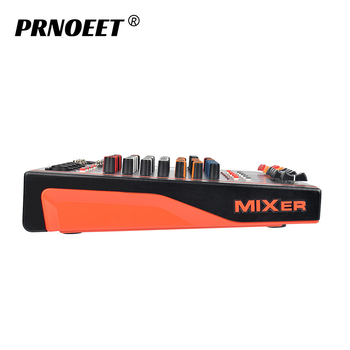 6-kanalni digitalni mikser za live prijenos s Bluetooth i USB - PRNOEET P-852, 30W