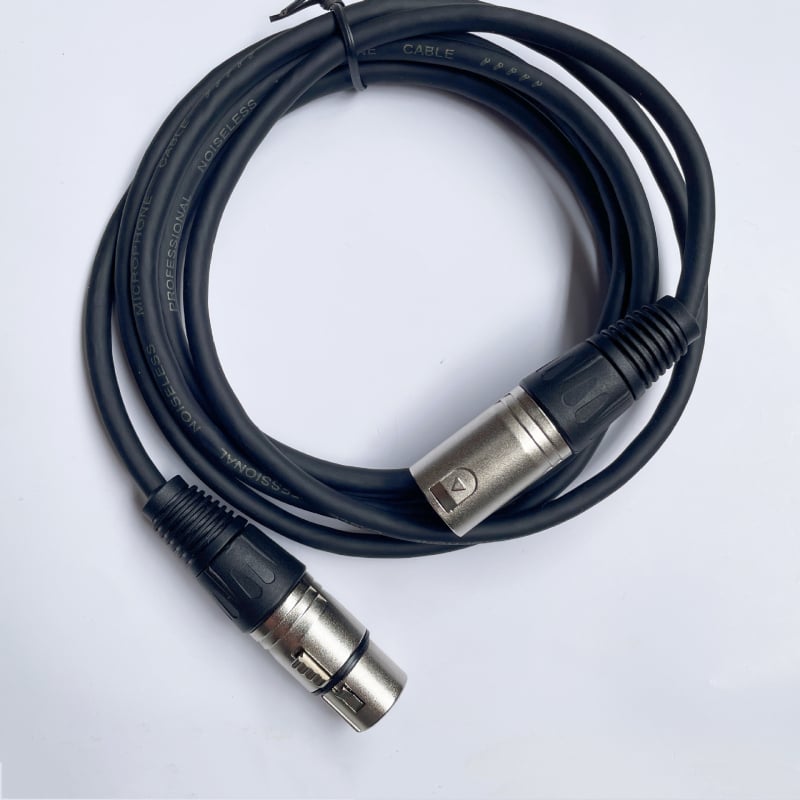 Izbalansirani XLR audio kabel, muški–ženski, duljina 1 m, za mikrofone i audio opremu