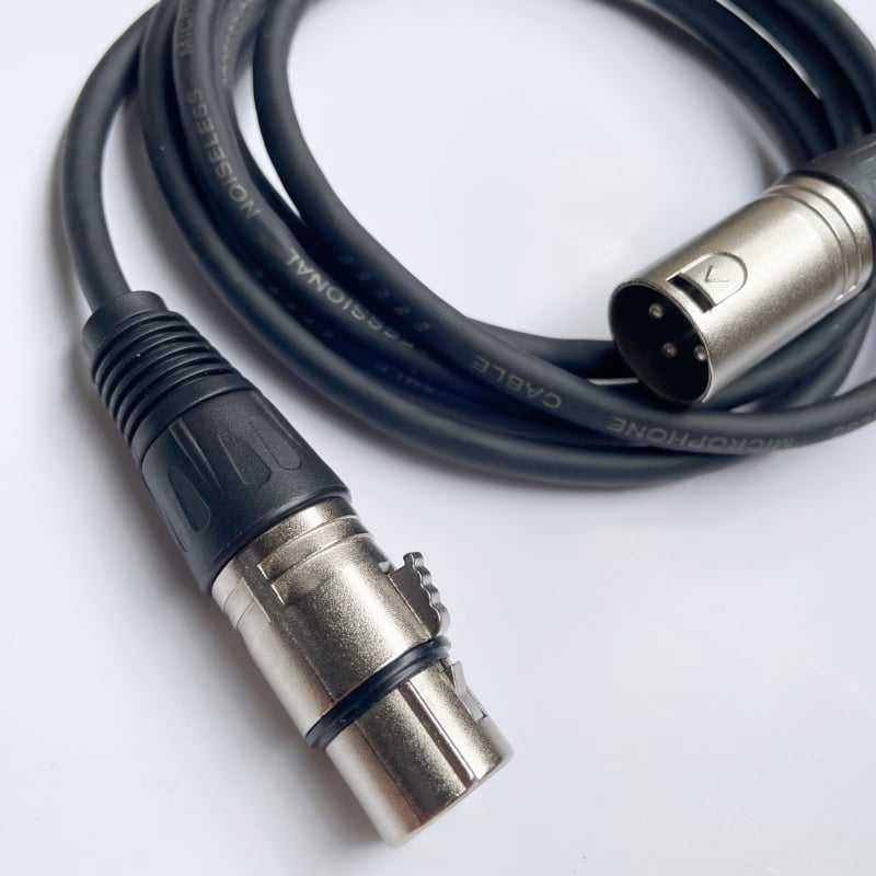 Izbalansirani XLR audio kabel, muški–ženski, duljina 1 m, za mikrofone i audio opremu
