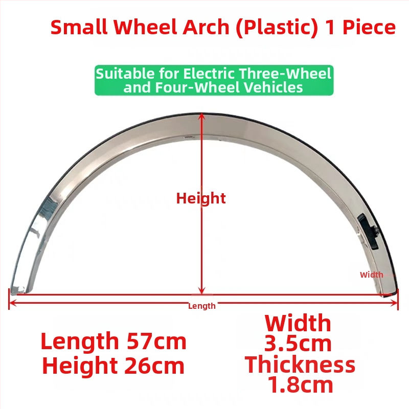 Dekoratívna páska na okraj kolies pre trojkolesové motocykle