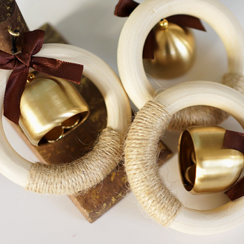 Ajtócsengő függő – fém harang-dísz a bejárathoz