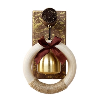 Ajtócsengő függő – fém harang-dísz a bejárathoz