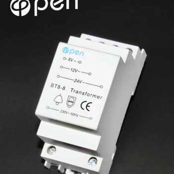Transformator pentru sonerie BT8-8, ieșire 8V/12V/24V, intrare 220V, sonerie cu inducție