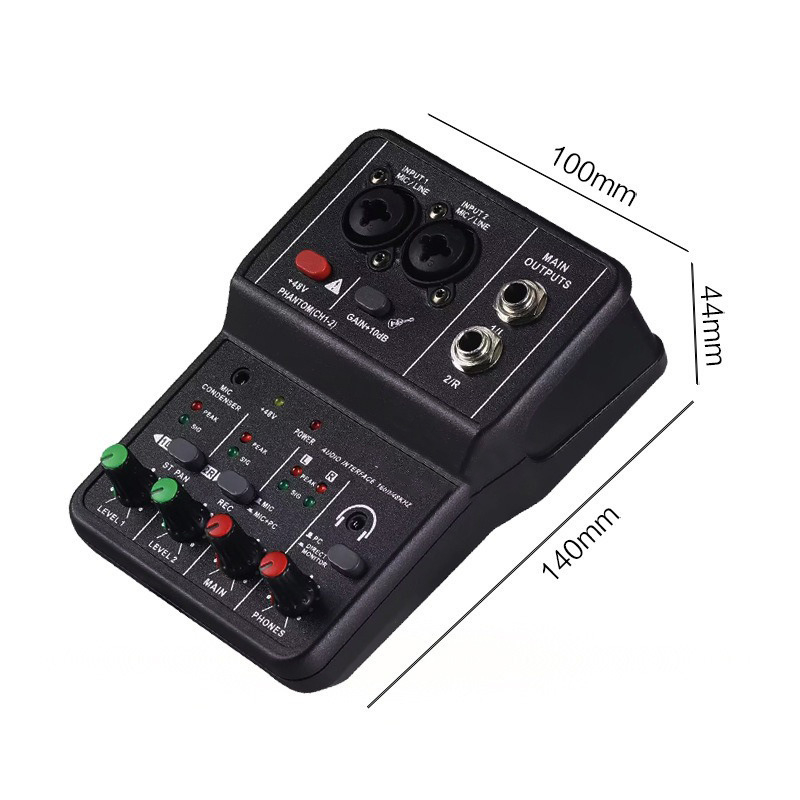 TEYUN Q-12 USB zvučna kartica za PC snimanje, bez drivera, 16-bit/24kHz
