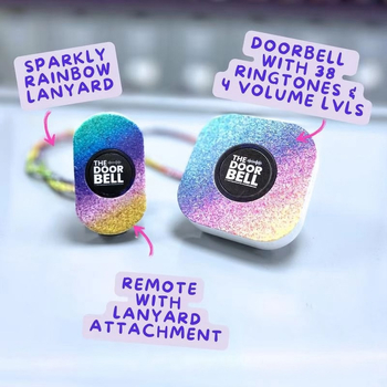 Sonerie wireless pentru ușă cu buton SOS de urgență, 38 tonuri, 110–250V, 0.25W, utilizare casnică