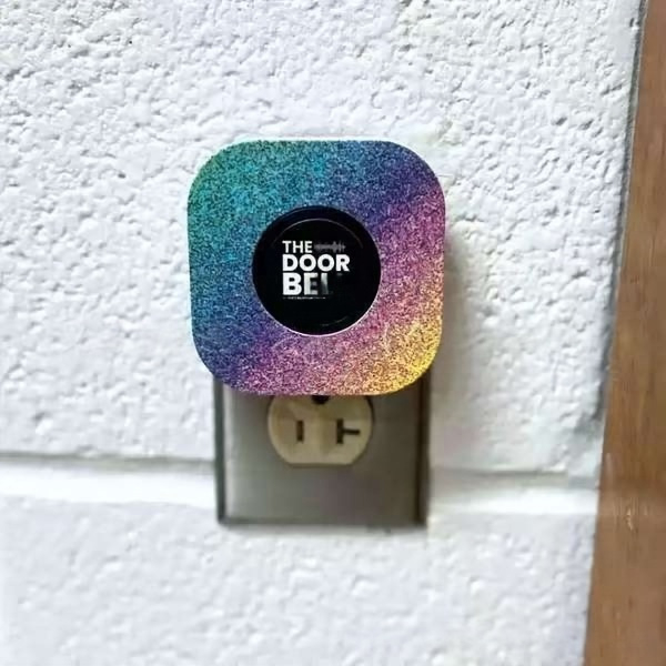 Sonerie wireless pentru ușă cu buton SOS de urgență, 38 tonuri, 110–250V, 0.25W, utilizare casnică