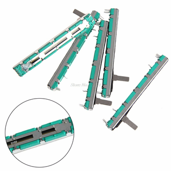 Fader de mixer cu două canale, potențiometru alunecător liniar 10K