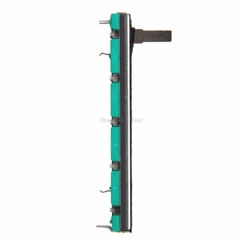 Fader de mixer cu două canale, potențiometru alunecător liniar 10K