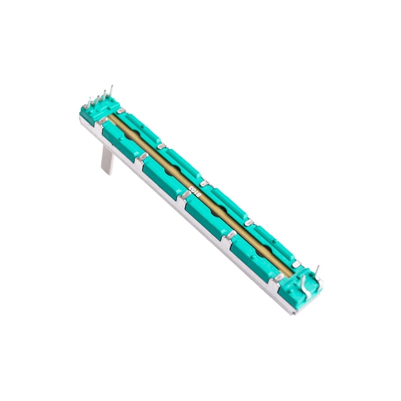 Fader de mixer cu două canale, potențiometru alunecător liniar 10K