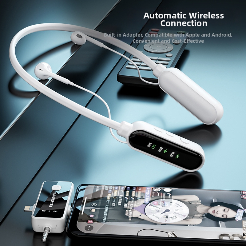 Karta zvuku pre živé vysielanie so slúchadlami a integrovaným mikrofónom, potlačenie šumu, monitorovanie, vonkajšie nahrávanie (Model X21, Bezdrôtové, Vstavaná batéria, Čip Huilian, Úroveň potlačenia šumu 4)