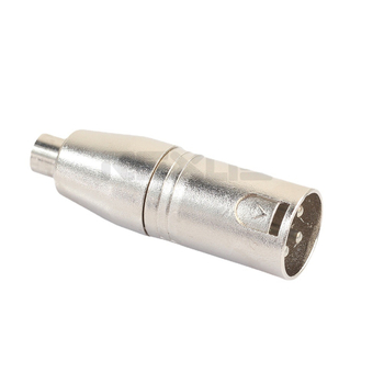 REXLIS XLR na RCA audio adapter, XLR muški na RCA ženski priključak, ROHS, radna temperatura 20-80°C