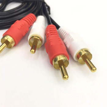 2RCA audio kabel za TV, dvije parne konekcije, bakreno jezgro s pozlaćenjem, duljina 1,5–15 m