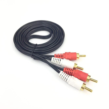 2RCA audio kabel za TV, dvije parne konekcije, bakreno jezgro s pozlaćenjem, duljina 1,5–15 m