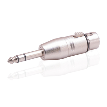 rexlis audio adapter 6,35 mm stereo na 3‑pin XLR mikrofon za mikser