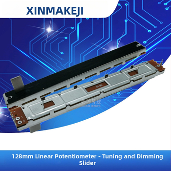 Potenciometer SC1009N - push-pull, priama dráha, B10K/A10K, uhlíkový film