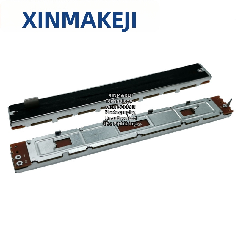 Potenciometer SC1009N - push-pull, priama dráha, B10K/A10K, uhlíkový film