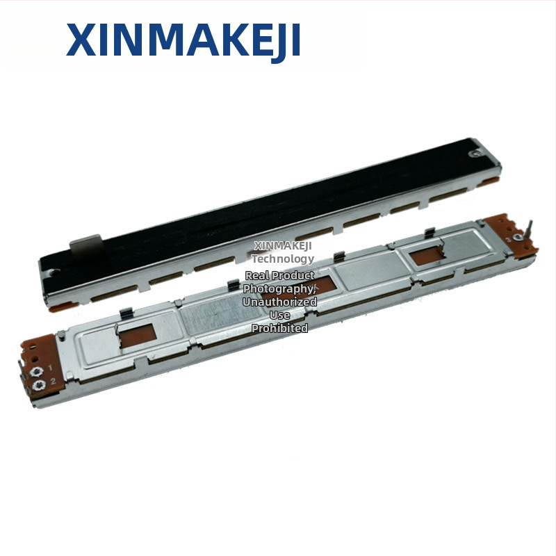 Potenciometer SC1009N - push-pull, priama dráha, B10K/A10K, uhlíkový film